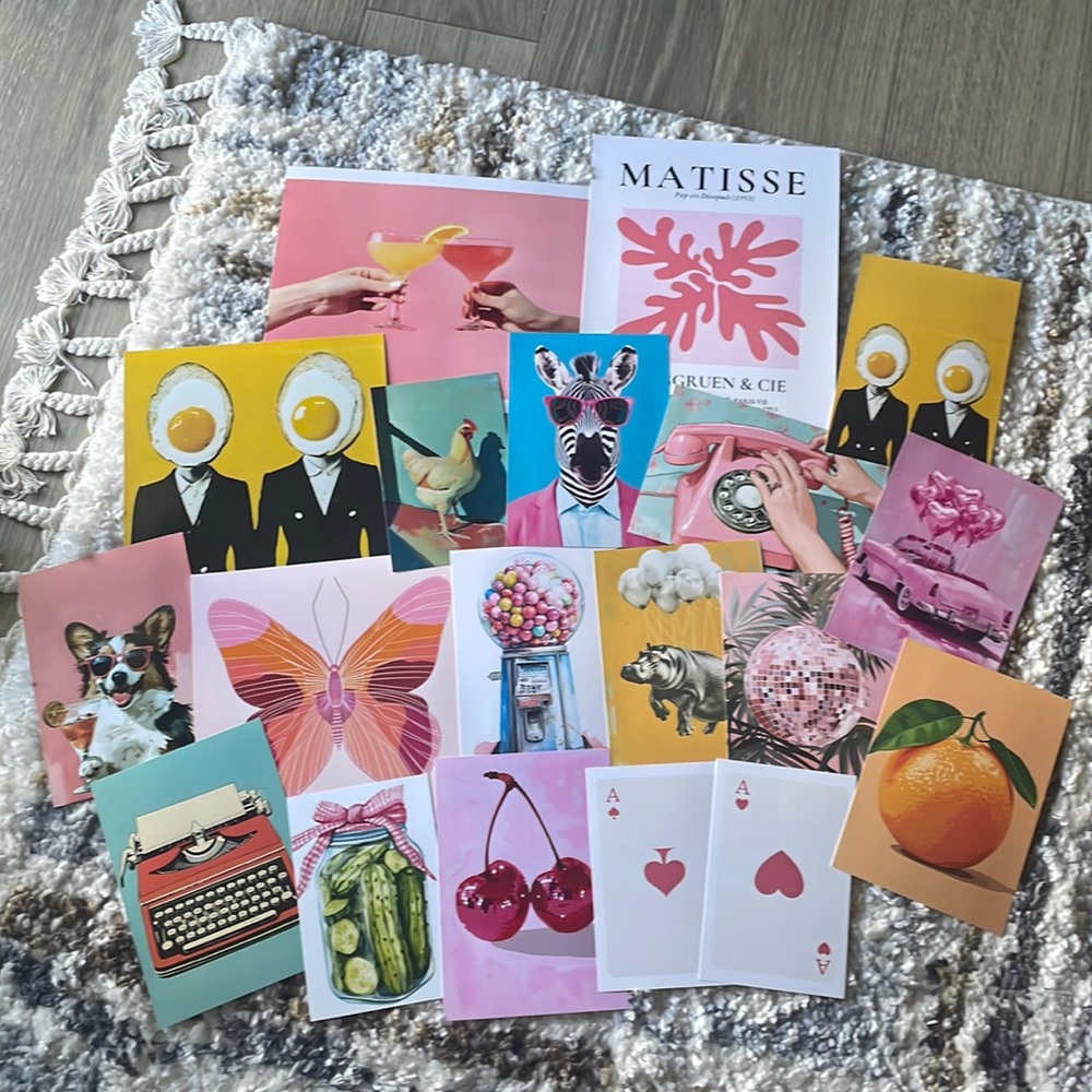 Gallery wall prints